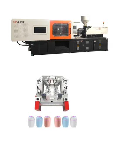 Automated Self-Adhesive Cable Tie Mounts Injection Machine - Model up-230t