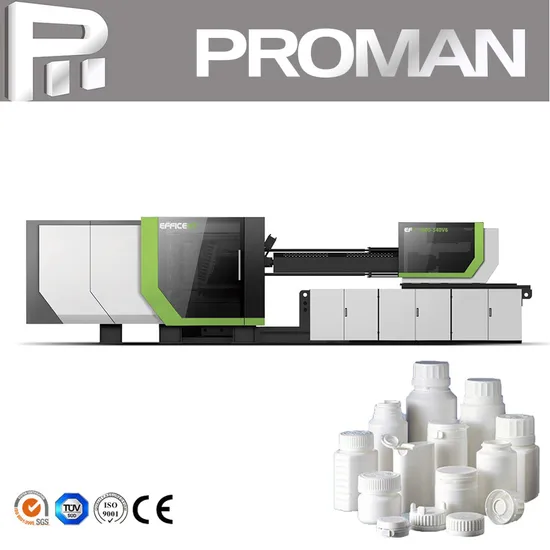 Pm-1600A Plastic Injection Moulding Machine with New Design