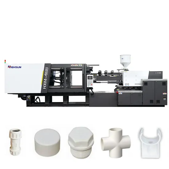 CE Standard High Quality New Style Servo Energy-Saving Plastic Injection Molding Machine for PVC Fittings Hxm488-PVC