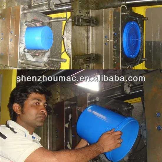 High Precision Plastic 20L Paint Bucket Fruit Crate Servo Motor Making Injection Molding Machine