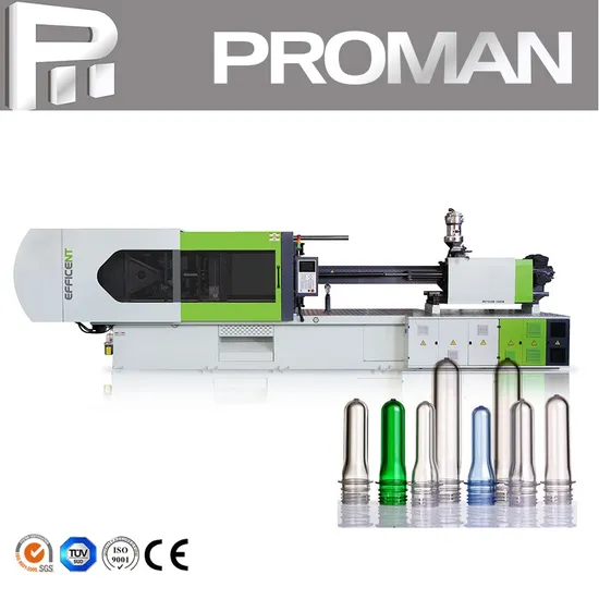 Servo Power Big Screw Barrel Drinking Water Special Pet Preform Jar Preform Tube Injection Molding Machine