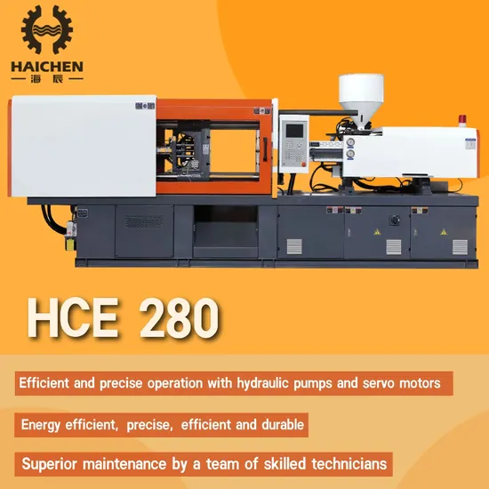 Haichen Fully Automatic Equipment for Manufacturing Plastic Products Horizontal Injection Molding Machine