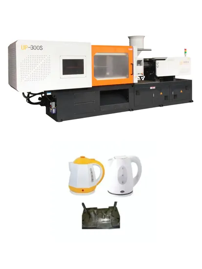 Plastic Parts CNC Molding Machine up-300t with 16kw Heating Power