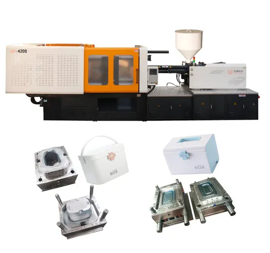 Automatic Plastic Tool Box Injection Molding Machine / Making Plant
