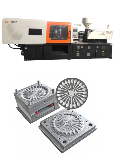 Plastic Injection Molding Machine for Making Colorful Disposable Soup Spoon Products