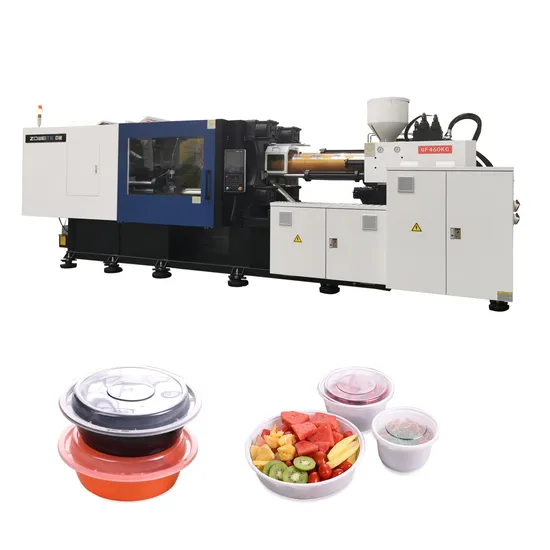 Thin Wall Food Containers Plastic Packing Boxes Making Machines 460ton Injection Machine