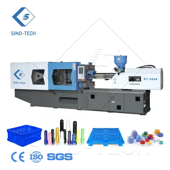 200 Ton Auto Injection Moulding Machine 5 Gallon Pet Preform/Tube Making Machine