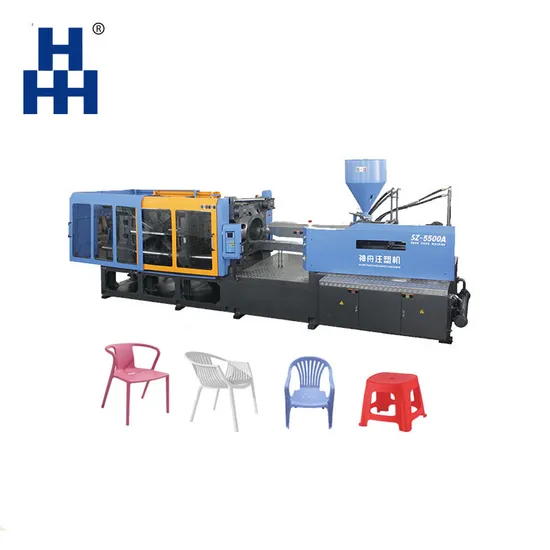 Factory Selling Directly Automatic Horizontal Plastic Injection Moulding Chair Book Stool Making Machine for Plastic Chair