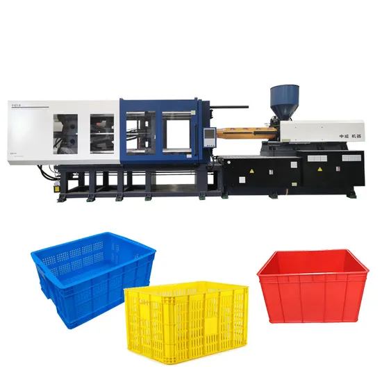 GF530 Plastic Crate Injection Molding Machine Fruit and Vegetable Basket Servo Motor