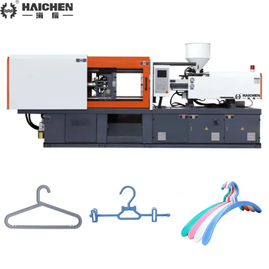 180 Ton Standard Injection Molding Machine Produces Plastic PP Hangers