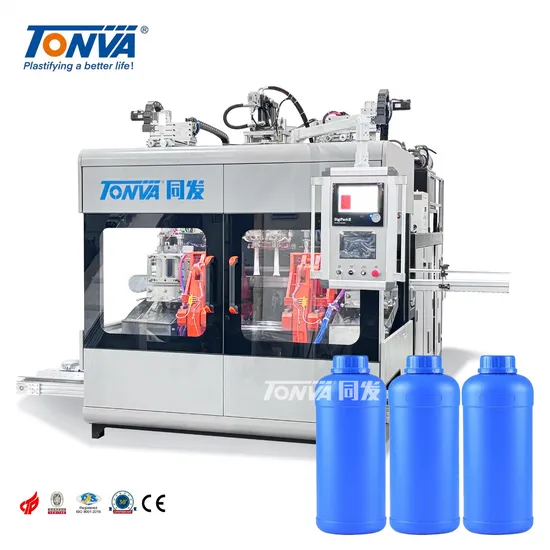 Full Automatic Plastic Agricultural Pesticide Bottle Blow Molding Making Machine