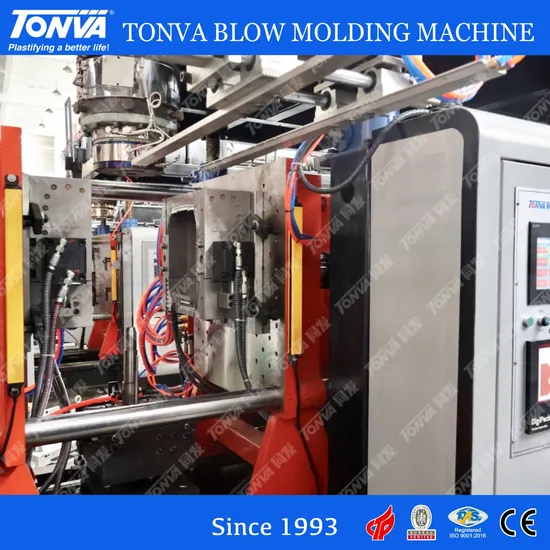 Plastic 5 Gallon Lubricant Oil Container Servo Blow Molding Machine Manufacture