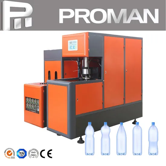 100ml-5L Semi-Automatic Plastic Bottle Jar Stretch Blow Molding Machine