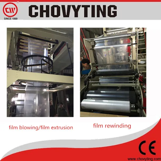 Plastic Polythene Poly PE HDPE LDPE Stretch Film Machine