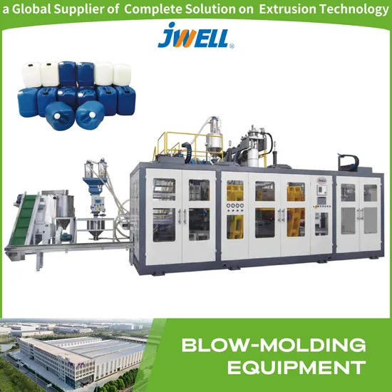 Jwz-Bm30d/50d/100d Double Station Blow Molding Machine for 15-100L Chemical Packaging Containers