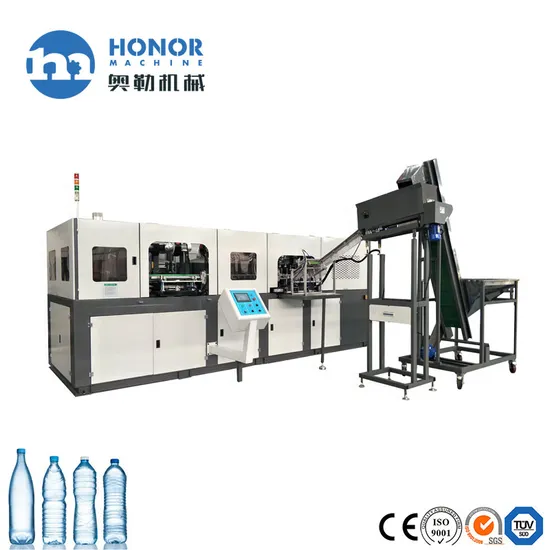 4 Cavities Automatic Pet Plastic Bottle 500ml 1L Water Juice Bottle Making Blowing Moulding Machines
