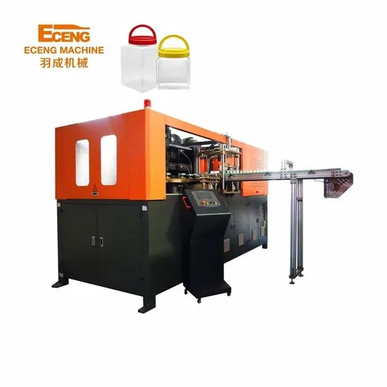 J2l2 Bottle Type Circular Wide Mouth Semi Automatic Blow Molding Machine