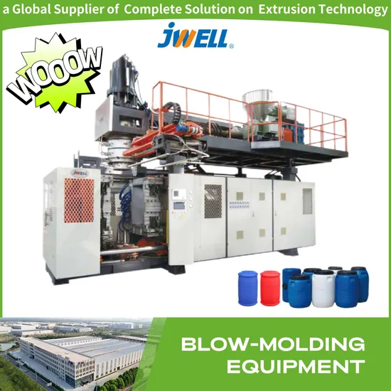 Jwell Blow Molding Machine Suitable for Producing 100-220L Open-Top Drums, Double"L"Ring Drums