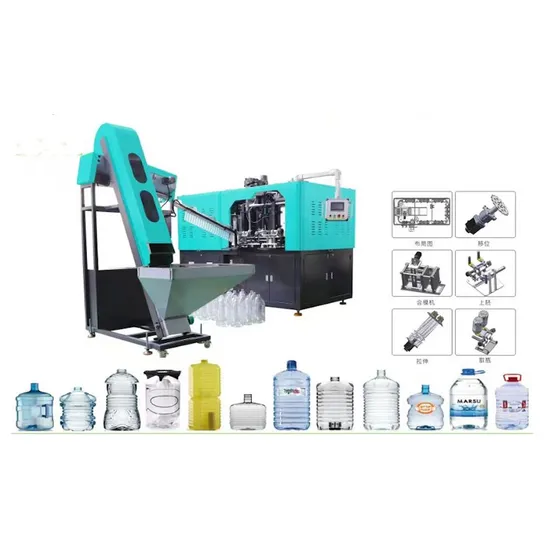 Oil Bottles Automatic Pet Blow Moulding Machine