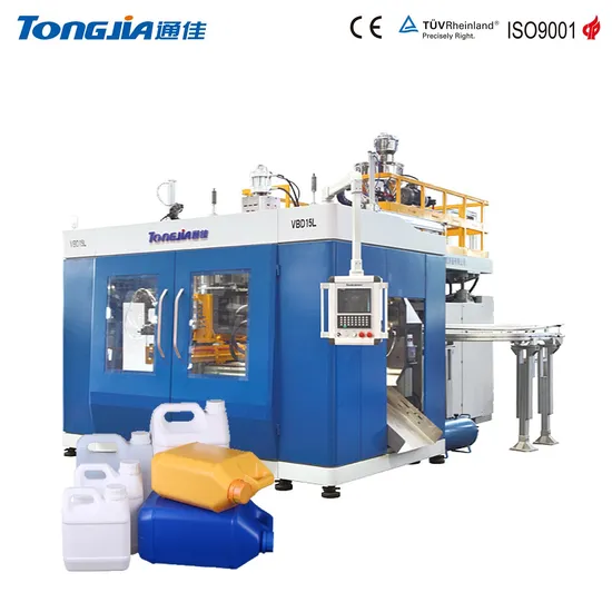 High Output Tongjia Plastic Bottle Making Double Station Blow Molding Machine