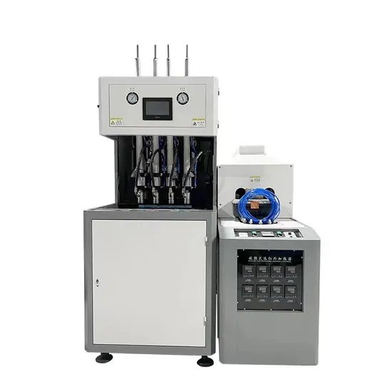 Low Price 4 Cavity Semi Automatic Pet Plastic Bottle Stretch Blow Molding Machine Blowing Moulding Machine