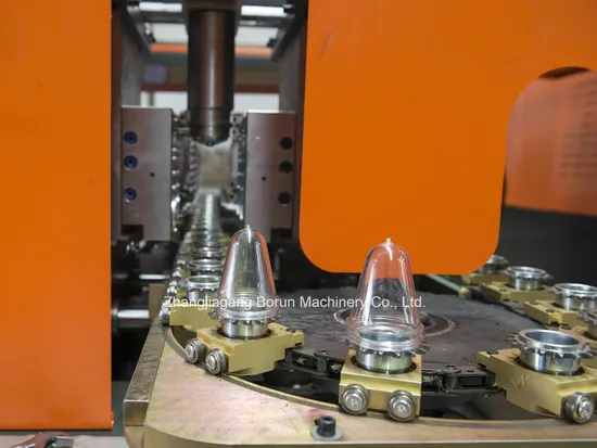 Semi Automatic Stretch Blow Moulding Process for Pet Bottle