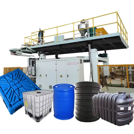 HDPE Plastic Water Tank Blow Molding Machine Drum Barrel Making Machine