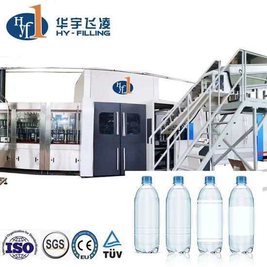 4000/6000/20000bph Drink Aqua Mineral Pure Water Soft Drink Juice Oil Filling Machine Pet Bottle Blowing Washing Filing Labeling Packing Machine