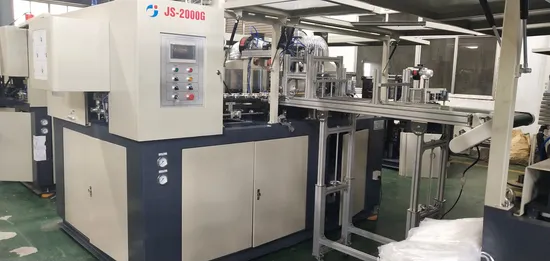Two Cavities 0.1-2L Pet Jar Plastic Can Automatic Blow Molding Machine