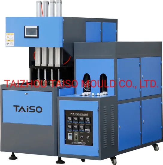 4 Cavities Pet Bottle Blow Molding Machine/Plastic Machinery/Plastic Machine/ Blowing Machine for Producing 10ml to 1500ml Bottles