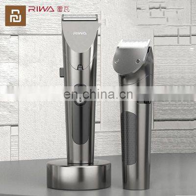 RIWA Washable Hair Trimmer LED Display Rechargeable Electric Hair Cutter Hair-Cut Machine RE-6305