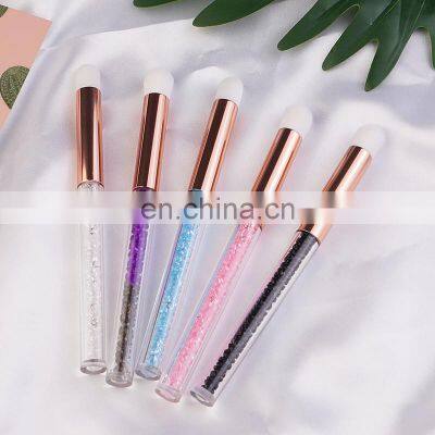 Wholesale Personal Care Nasal Color Washing Eyelash Extensions Cleaning Nose Cleansing Brush shining diamond cleansing brush