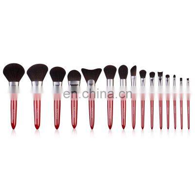 Andor Professional 15pcs Makeup Brush Set Private Label For Powder Blush Eyeshadow