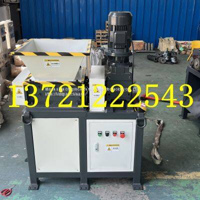 Plastic crusher single and double shaft garbage small metal shredder blade large rubber wood scrap crusher