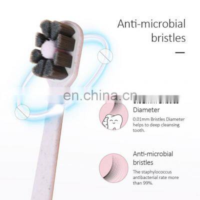 Hot selling Adult pregnant woman economical 10000 super ultra soft bristles plastic toothbrush