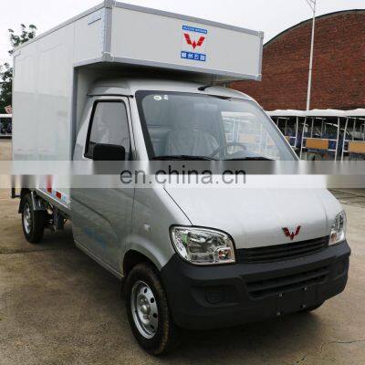 cost-effective single-cabin double layer cargo box china mini van truck