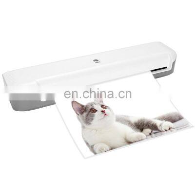 Energy saving 160w A4 Hot Laminator Plastic Laminating Machine Manual Table Pouch thermal laminator machine