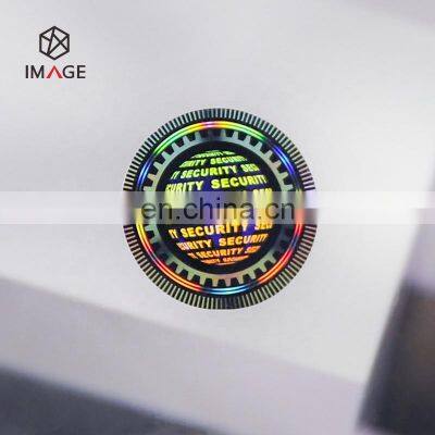3D Anti counterfeit Custom Hologram Sticker for Product Authentication