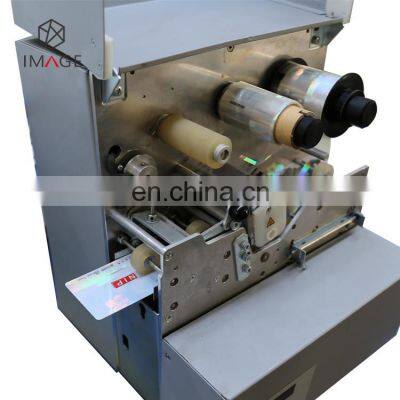 Semi Automatic Hologram Plastic PVC ID Card Film Laminating Machine