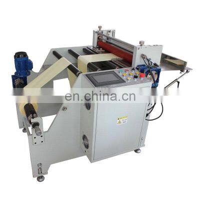 high precision PLC Servo control max working width 500mm paper roll to sheet cutting machine