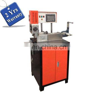 UGS2080 automatic ultrasonic cotton satin lace ribbon cutting machine, ultrasound woven weaving label cutter