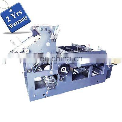 ZF350 Automatic Big Document Pouch Flat Bottom Pocket Envelope Folding Gluing Pasting Making Machine