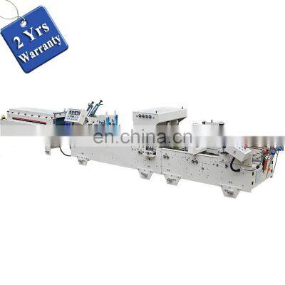 YZFG600 High Speed Automatic Pre-fold Medicine Paper Box Folder and Gluer Machine