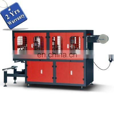 PCL420 High Speed Automatic Plastic Cup Lid Cap Forming Machine for Coke & Coffee cup use