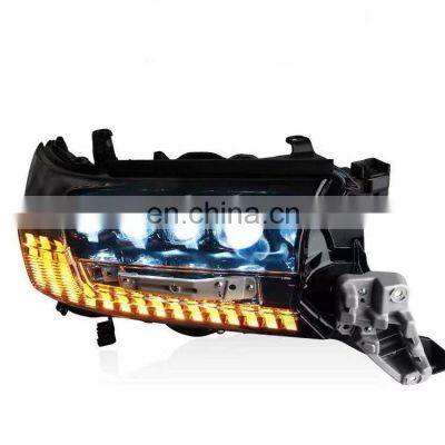 upgrade LED matrix 4lens headlamp headlight for TOYOTA LAND CRUISER LC200 head lamp head light 2016-2019