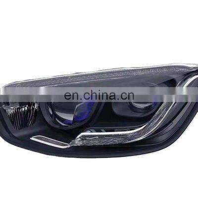 upgrade to the latest full LED headlamp headlight with font scanning function for mercedes benz GLC W253 head lamp 2016-2021