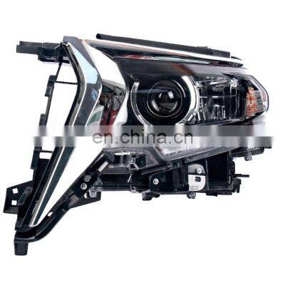 high quality car accessories headlamp headlight for TOYOTA LAND CRUISER PRADO FJ150 head lamp head light 2018