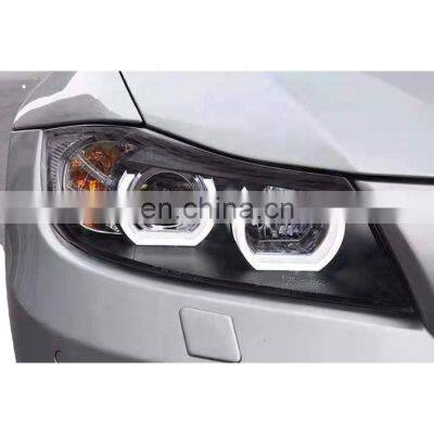 Upgrade led angel eyes xenon headlamp headlight for BMW 3 series E90 head lamp head light 2008-2011