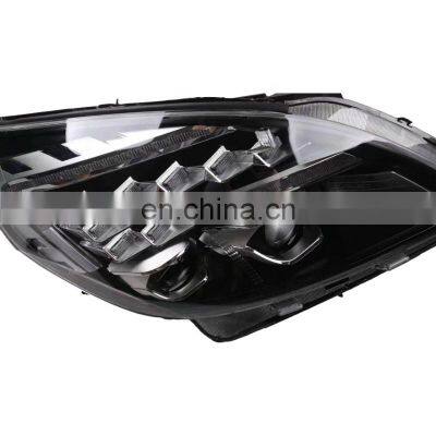 Modified high quality Matrix scan full led streamer turns headlamp headlight for Buick GL8 head lamp head light 2011-2019
