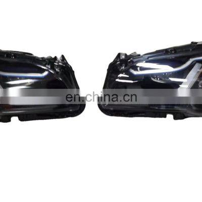 Upgrade to the latest full led Blue eyebrow headlamp headlight front light lamp for BMW 5 series F10 F18 head light 2011-2017